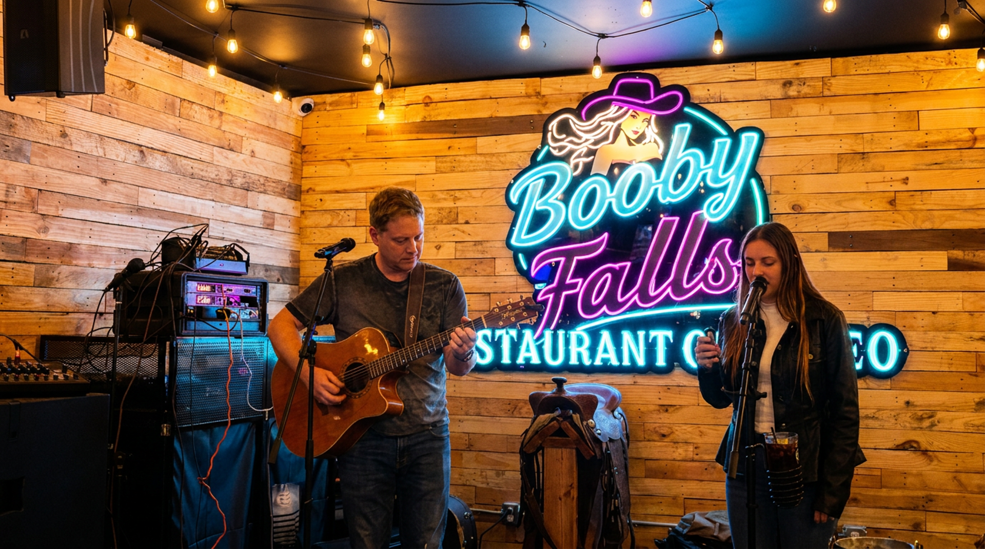 Live music on our stage
