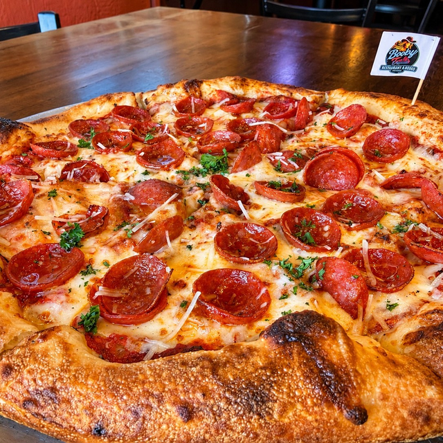 Pepperoni Pizza.